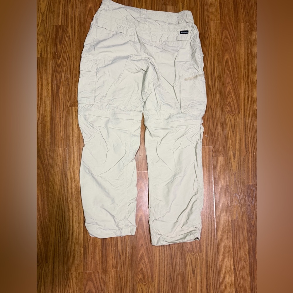 Columbia Silver Ridge Utility Convertible Performance Pants Khaki 34x30 - Picture 5 of 8